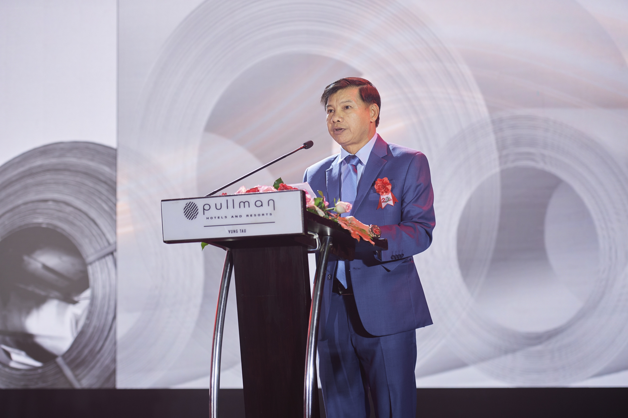 Ông Nguyễn Tấn Hoành – Tổng giám đốc Công typhát biểu