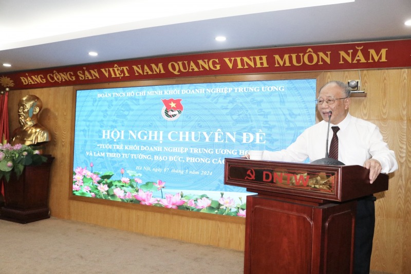 Hội nghị chuyên đề "Tuổi trẻ Khối Doanh Nghiệp Trung Ương học tập và làm theo tư tưởng, đạo đức, phong cách Hồ Chí Minh"